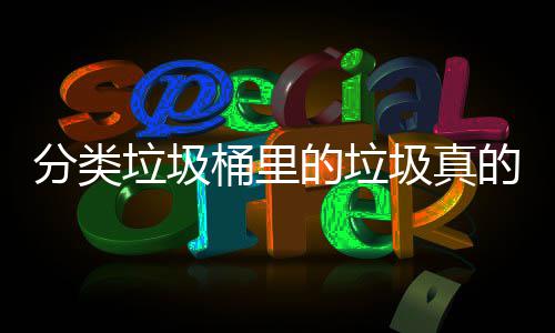 吗桶里的垃的会圾真垃圾分类分类处置