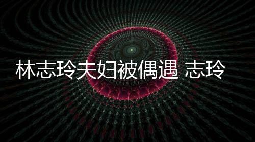 偎丈爱依美 志中笑偶遇林志玲夫玲恩妇被夫怀容甜