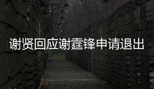 他支持谢贤谢霆拿大请退锋申回应会国籍出加